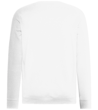 Kaffeeüberdosis Design - Comfort unisex sweater_WHITE_back