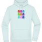 Classic Ghosts Design - Premium Essential Unisex Hoodie_ARCTIC BLUE_front