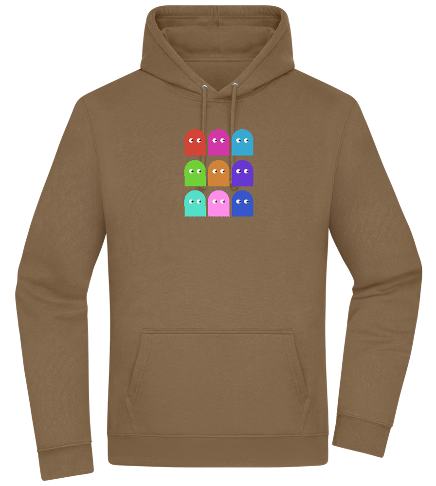 Classic Ghosts Design - Premium Essential Unisex Hoodie_ARMY_front