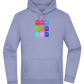 Classic Ghosts Design - Premium Essential Unisex Hoodie_BLUE_front