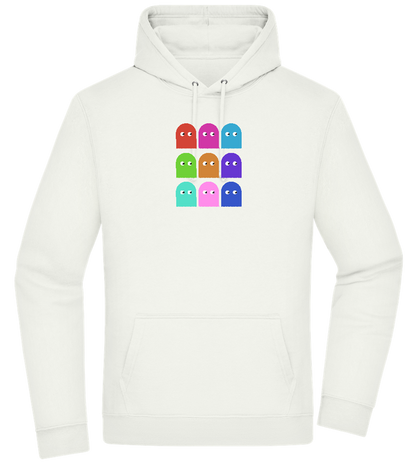 Classic Ghosts Design - Premium Essential Unisex Hoodie_CREAMY GREEN_front