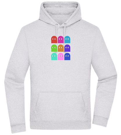 Classic Ghosts Design - Premium Essential Unisex Hoodie_ORION GREY II_front