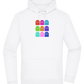 Classic Ghosts Design - Premium Essential Unisex Hoodie_WHITE_front