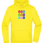 Classic Ghosts Design - Premium Essential Unisex Hoodie_YELLOW_front