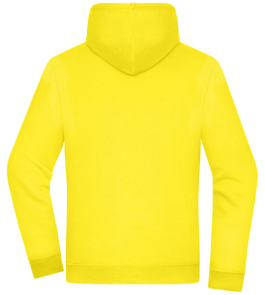 Classic Ghosts Design - Premium Essential Unisex Hoodie_YELLOW_back