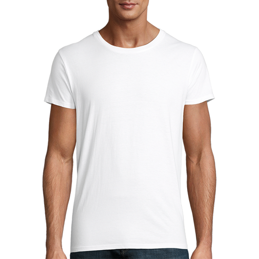 Basic men's fitted t-shirt