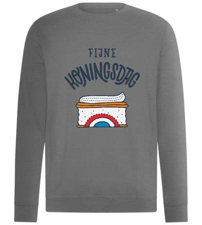 Koningsdag Tompouce Design - Comfort unisex sweater_ORION GREY II_front