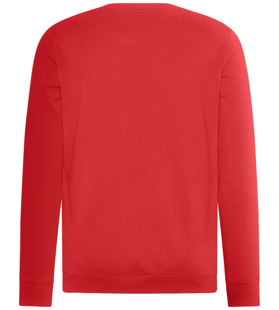 Koningsdag Tompouce Design - Comfort unisex sweater_RED_back