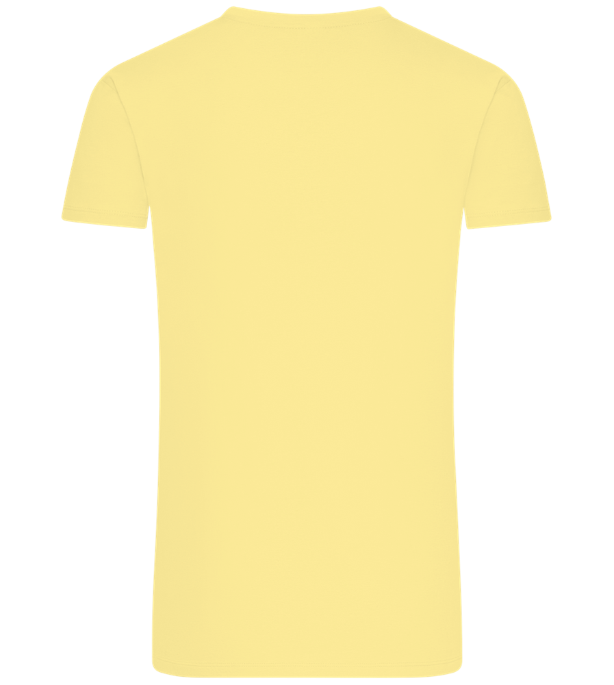 Sleighin' It Design - Comfort Unisex T-Shirt_AMARELO CLARO_back