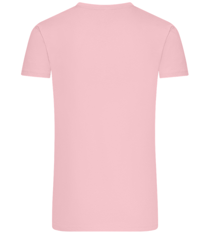 Sleighin' It Design - Comfort Unisex T-Shirt_CANDY PINK_back