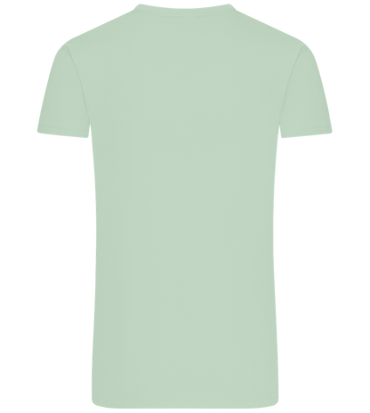 Sleighin' It Design - Comfort Unisex T-Shirt_ICE GREEN_back