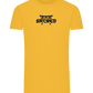 Sacred Torii Design - Comfort men's fitted t-shirt_YELLOW_front
