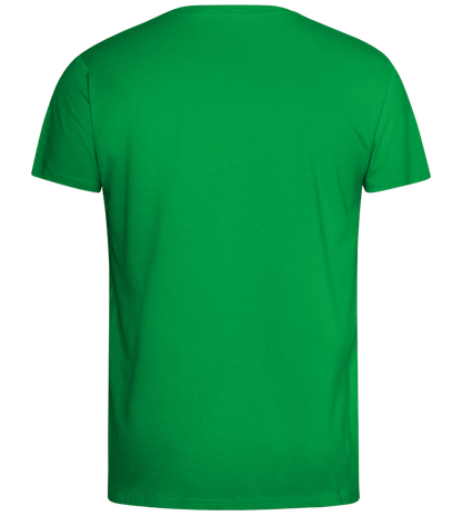 Sacred Torii Design - Comfort men's fitted t-shirt_MEADOW GREEN_back