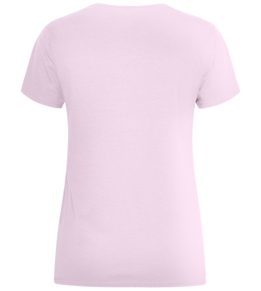 Car Garage Design - Comfort women's fitted t-shirt_LIGHT PINK_back