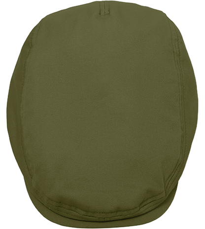 Classic Newsboy Cap_ARMY GREEN_front