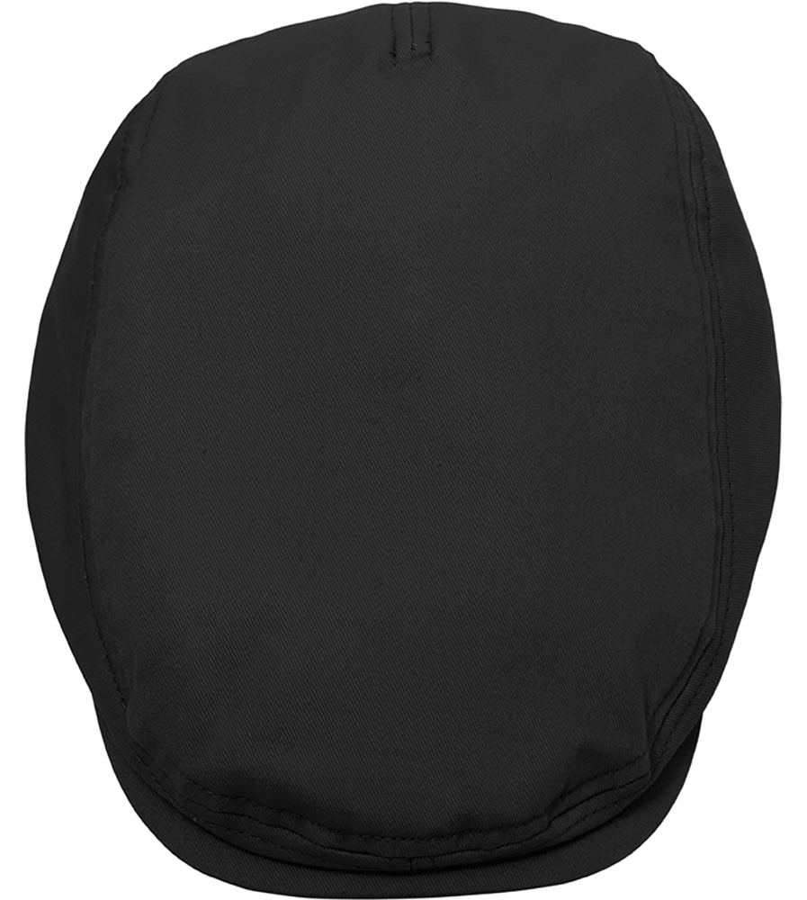 Classic Newsboy Cap_BLACK_front