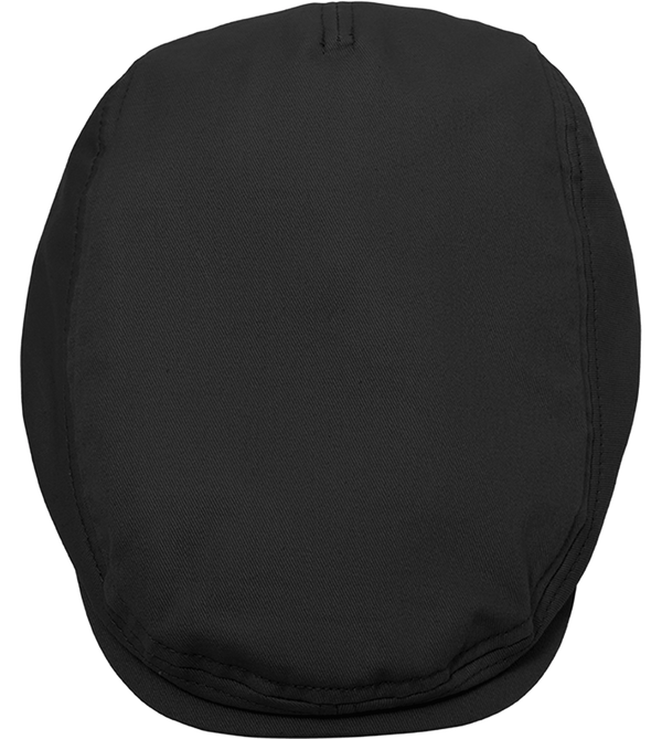 Classic Newsboy Cap_BLACK_front