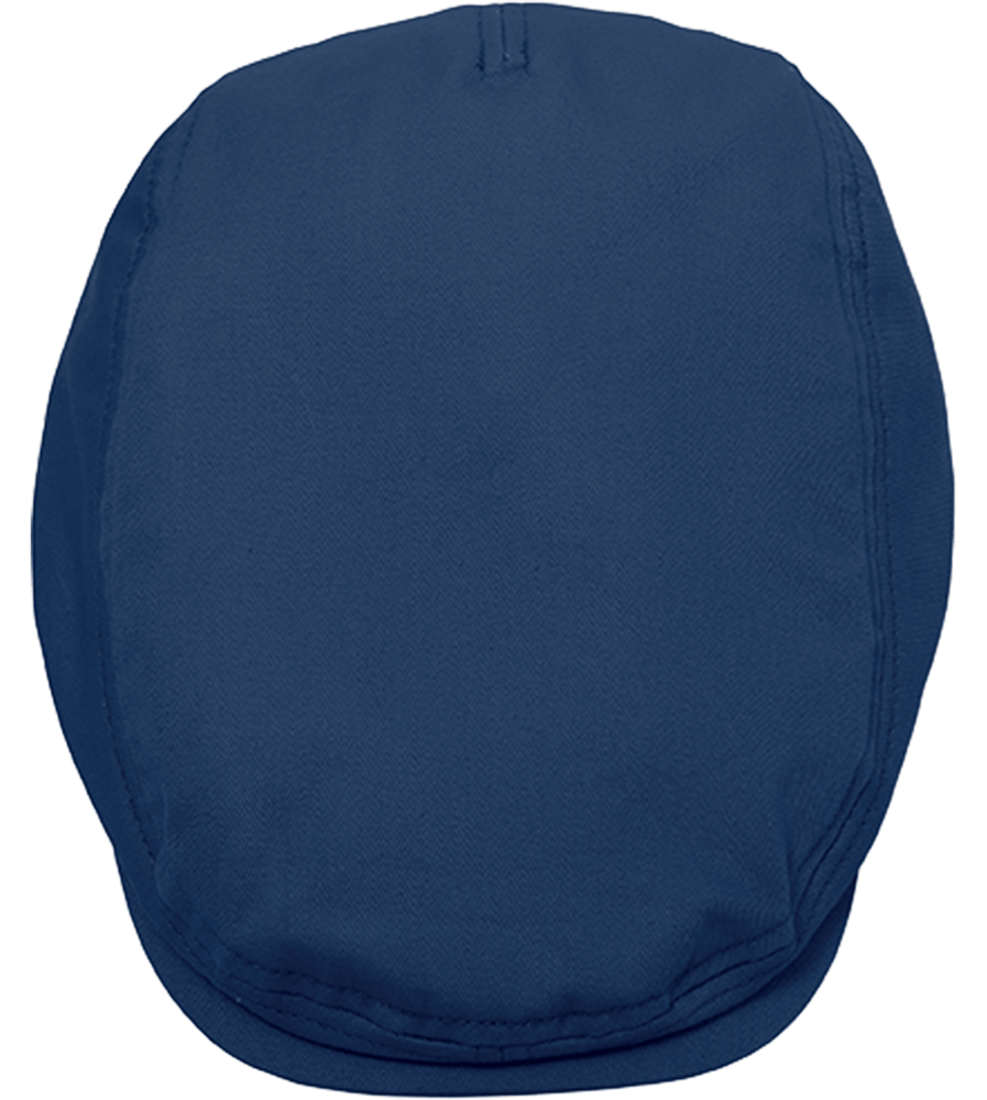 Classic Newsboy Cap_BLUE_front