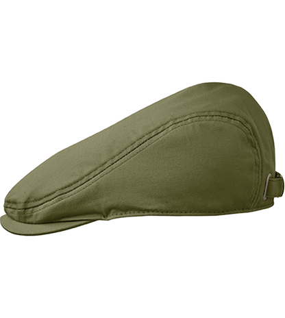 Classic Newsboy Cap_ARMY GREEN_left