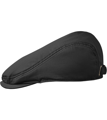 Classic Newsboy Cap_BLACK_left