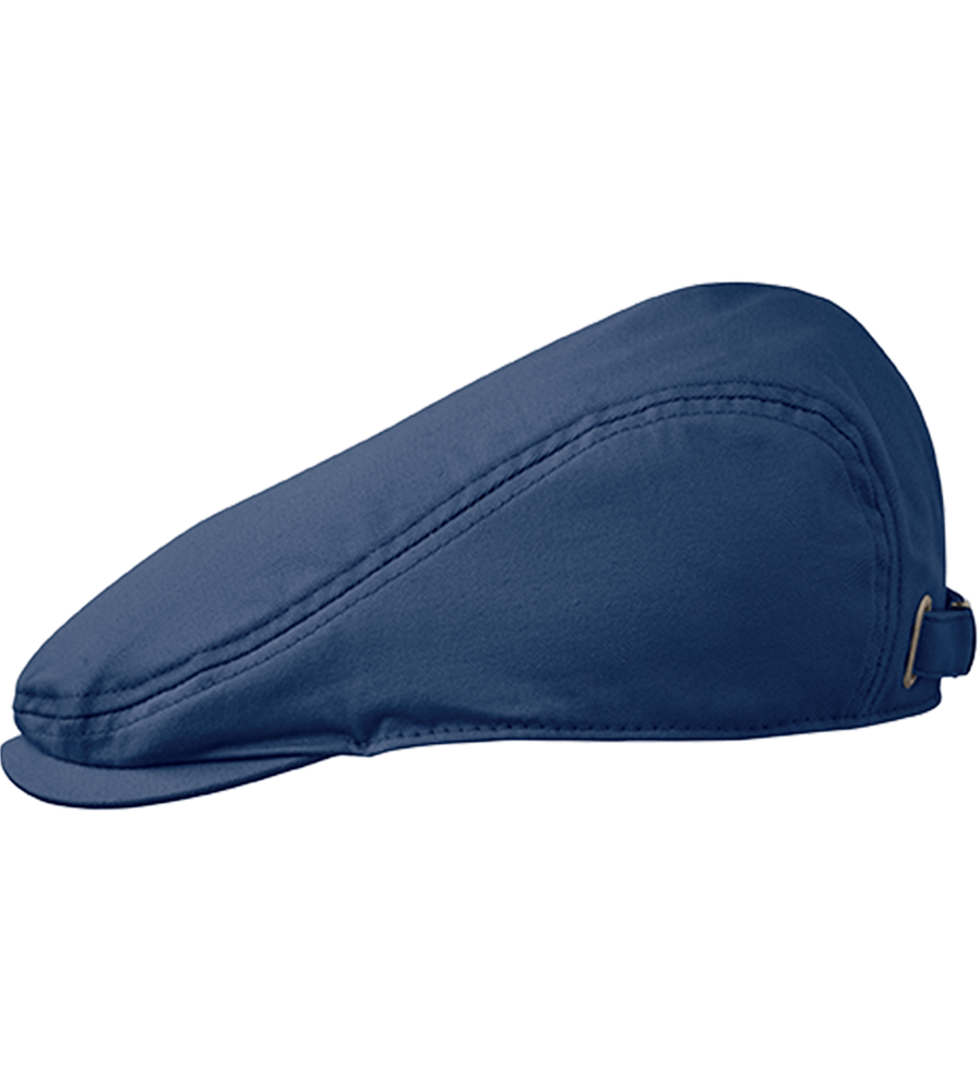 Classic Newsboy Cap_BLUE_left