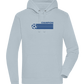 Soccer Champion Design - Premium unisex hoodie_CREAMY BLUE_front
