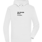 You Can Pet It Design - Premium unisex hoodie_WHITE_front