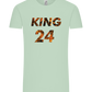 KING 24 Design - Comfort Unisex T-Shirt_ICE GREEN_front