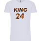 KING 24 Design - Comfort Unisex T-Shirt_LILAK_front