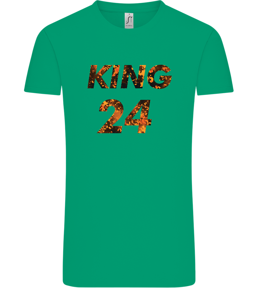 KING 24 Design - Comfort Unisex T-Shirt_SPRING GREEN_front