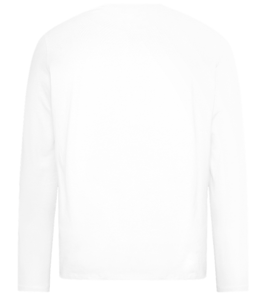 Universe Design - Premium men's long sleeve t-shirt_WHITE_back