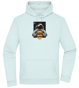 Spaceman Burger Design - Premium Essential Unisex Hoodie