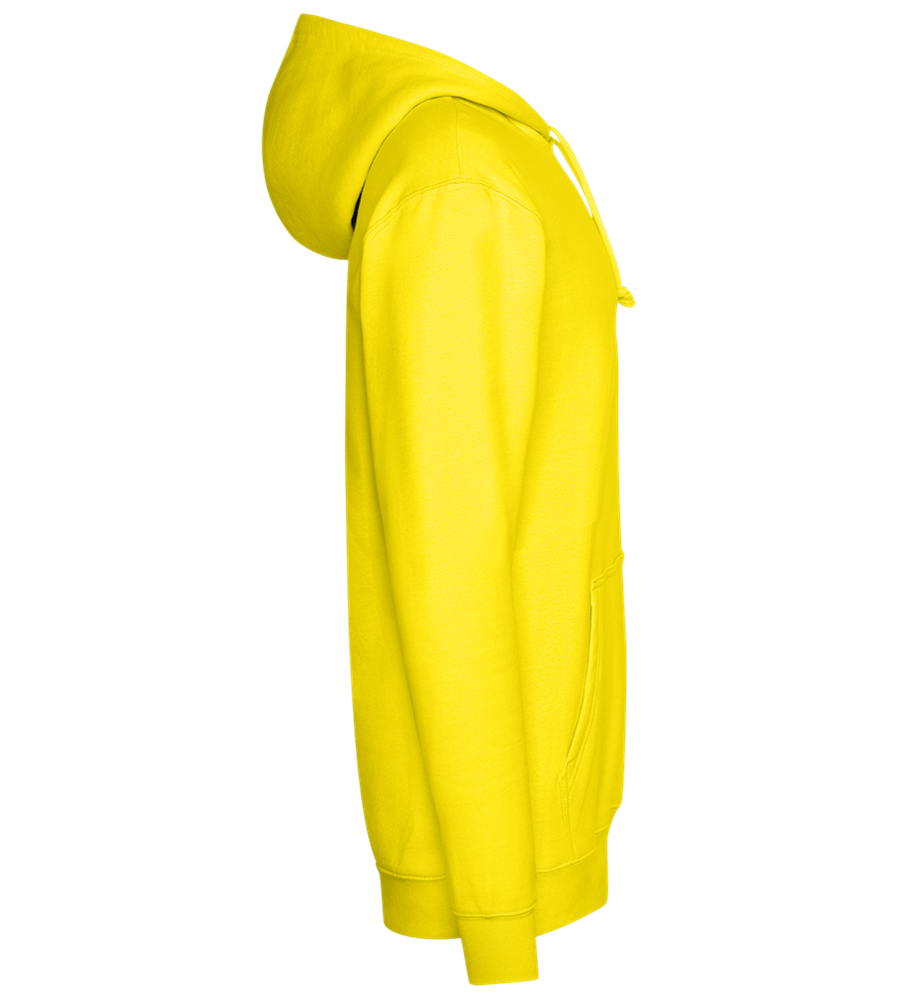 Spaceman Burger Design - Premium Essential Unisex Hoodie_YELLOW_right