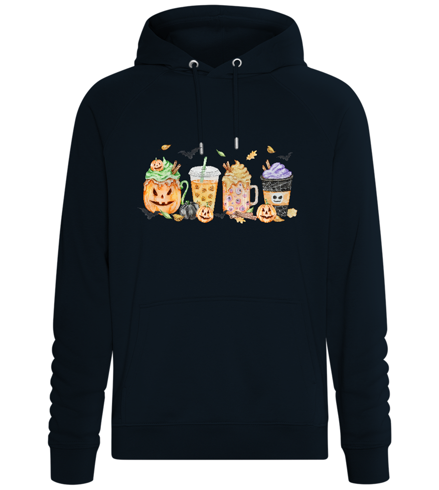 Halloween Drinks Design - Comfort unisex hoodie_BLACK_front