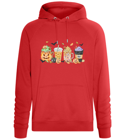 Halloween Drinks Design - Comfort unisex hoodie_RED_front