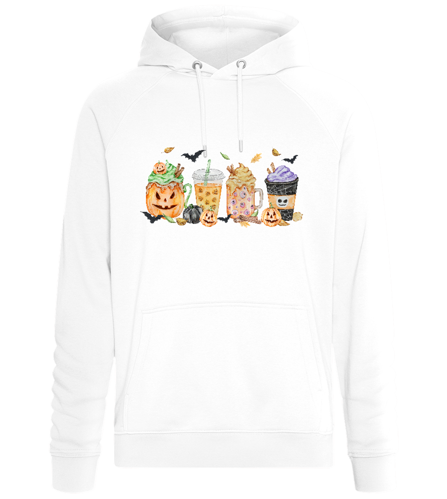 Halloween Drinks Design - Comfort unisex hoodie_WHITE_front