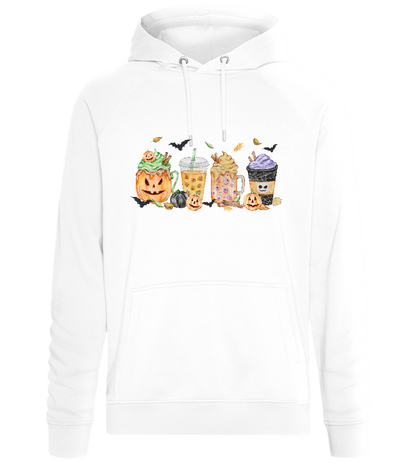 Halloween Drinks Design - Comfort unisex hoodie_WHITE_front