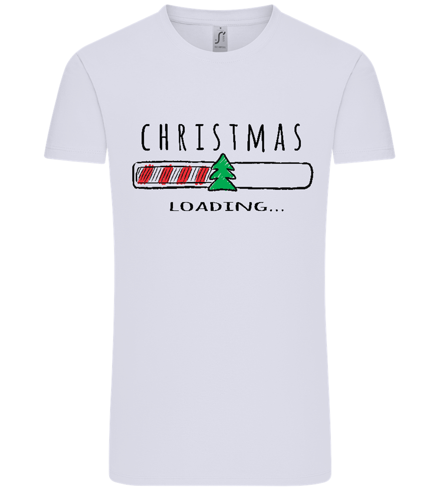 Christmas Loading Bar Design - Comfort Unisex T-Shirt_LILAK_front