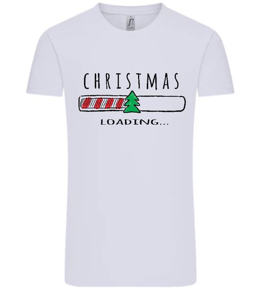 Christmas Loading Bar Design - Comfort Unisex T-Shirt_LILAK_front