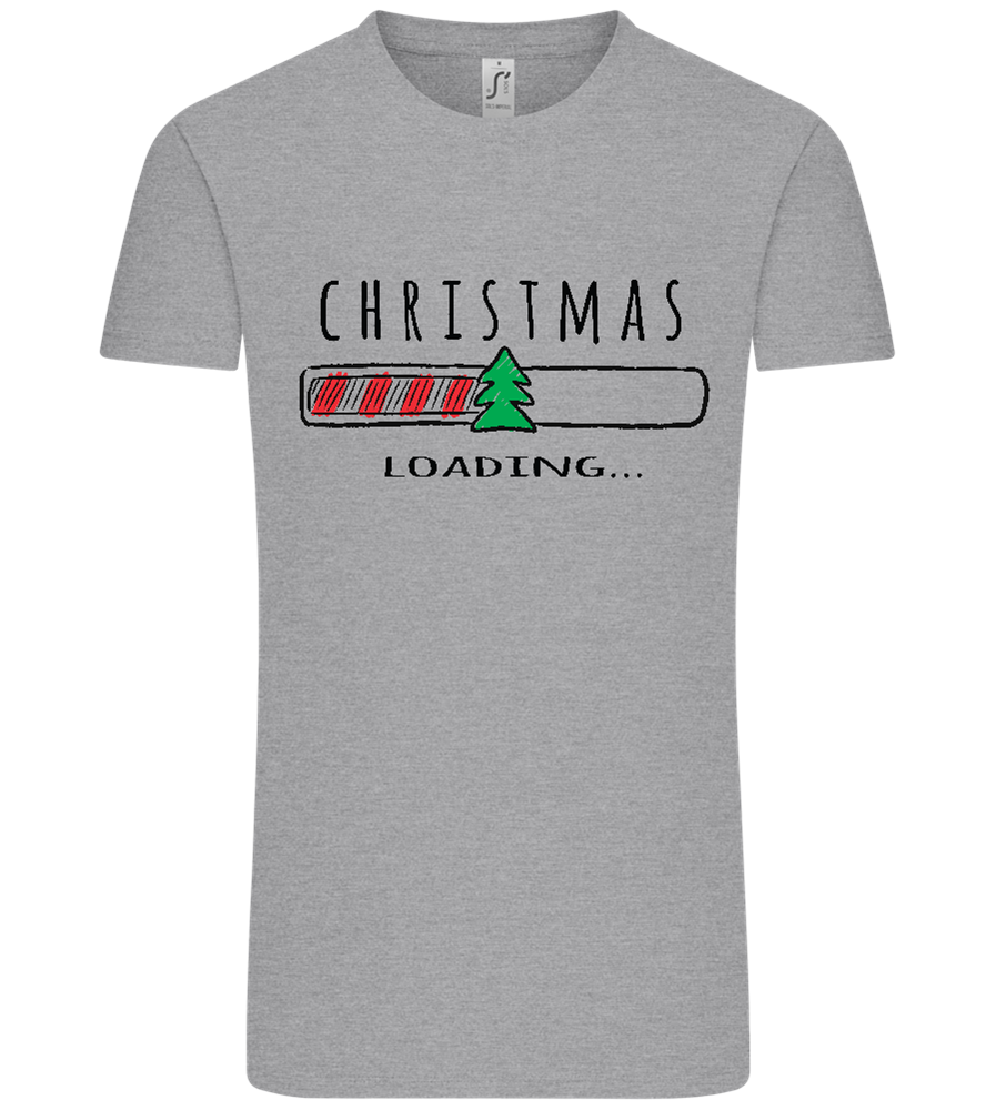 Christmas Loading Bar Design - Comfort Unisex T-Shirt_ORION GREY_front