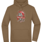 Ink And Blood Skull Design - Premium Essential Unisex Hoodie_ARMY_front