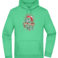 Ink And Blood Skull Design - Premium Essential Unisex Hoodie_SPRING GREEN_front