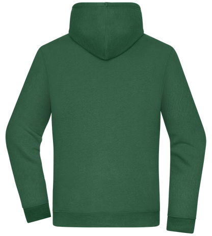 Ink And Blood Skull Design - Premium Essential Unisex Hoodie_GREEN BOTTLE_back