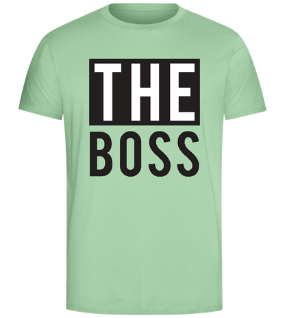 It's THE Boss Design - Comfort Unisex T-Shirt_ICE GREEN_front