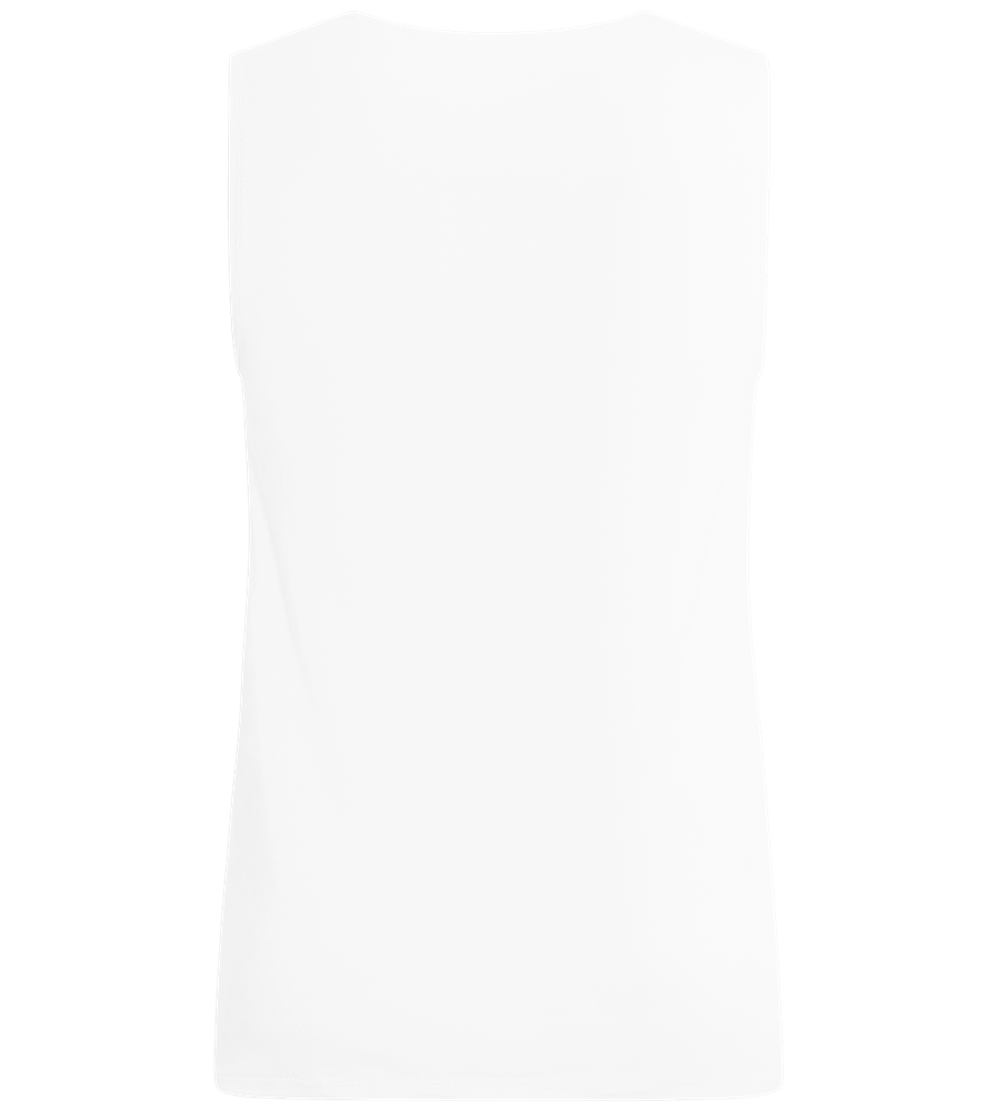 Run Baby Run Design - Basic men's tank top_WHITE_back