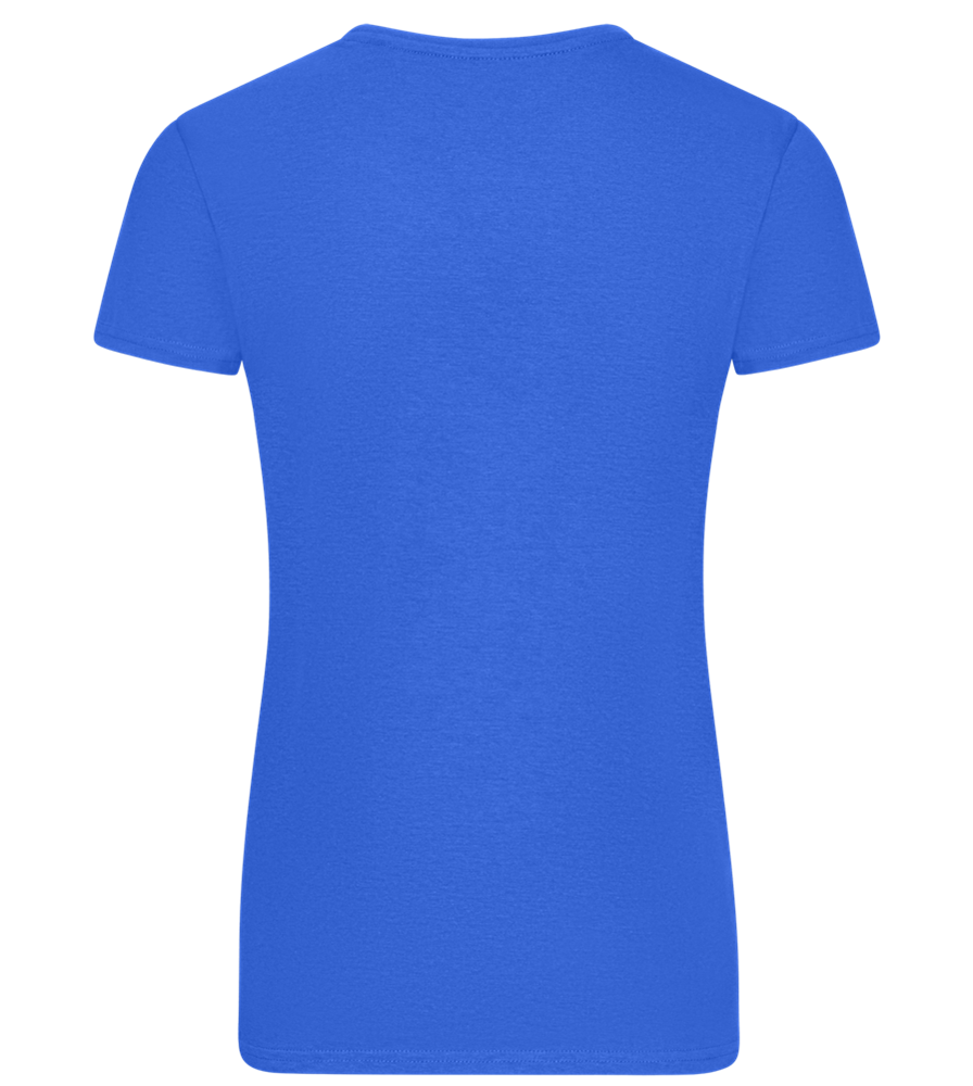 OMA Design - Comfort women's fitted t-shirt_ROYAL_back