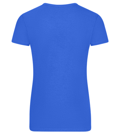 OMA Design - Comfort women's fitted t-shirt_ROYAL_back