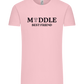 Middle Best Friend Design - Comfort Unisex T-Shirt_CANDY PINK_front