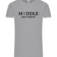Middle Best Friend Design - Comfort Unisex T-Shirt_ORION GREY_front