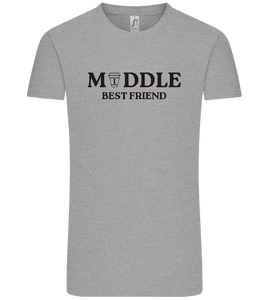 Middle Best Friend Design - Comfort Unisex T-Shirt